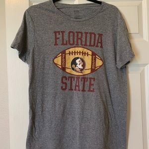 Florida State University Seminoles grey tshirt
